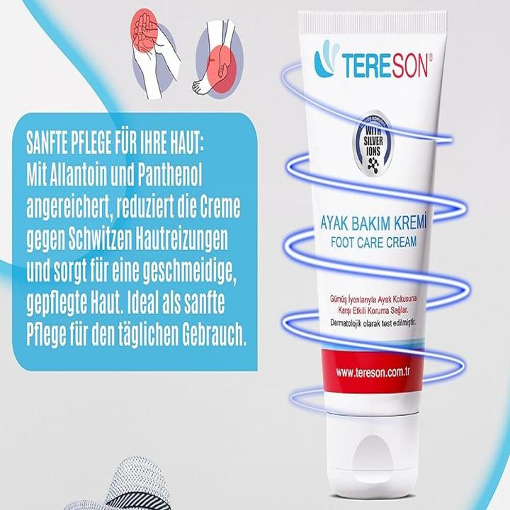 Productafbeelding Tereson Voetcrème, crème tegen voetengeur, unisex, 50 ml (Deodorants & voetpoeder, 50 ml)
