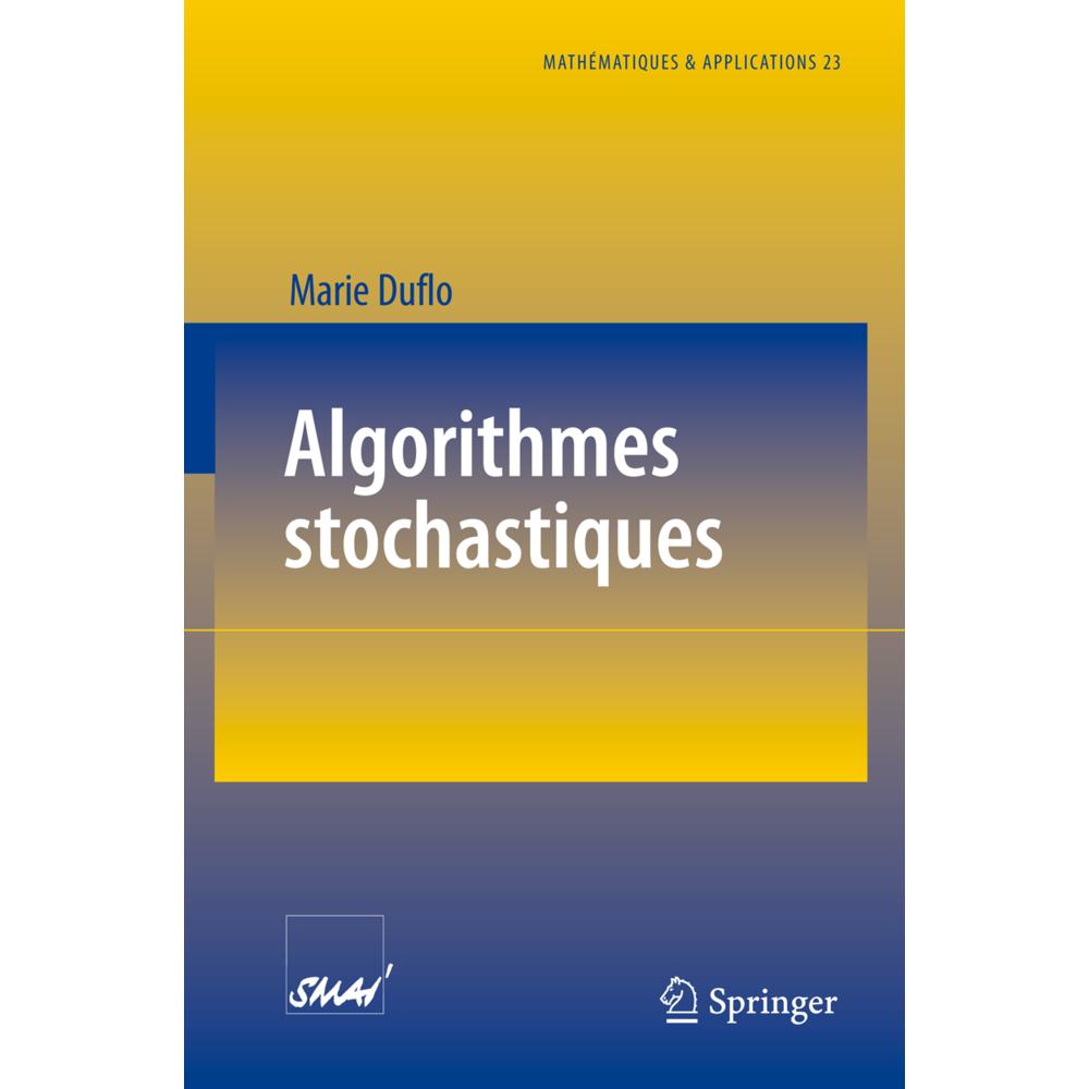 Algorithmes stochastiques, Fachbücher von Marie Duflo