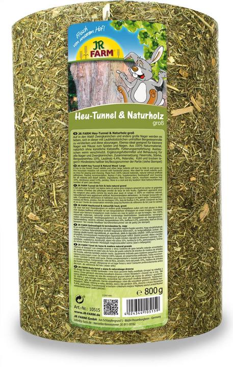 Image du produit JR Farm Living Tunnel à foin en bois naturel, grand (0.80 kg, 1 x)
