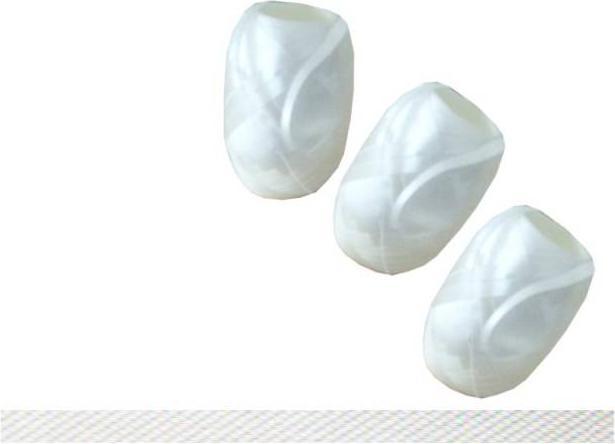 Image du produit Pattberg Geschenkband America Eiknäuel weiss 5mmx20m (24x)