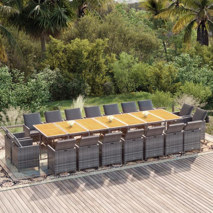 Produktbild vidaXL Garten Essgruppe (107 x 107 x 74 cm)