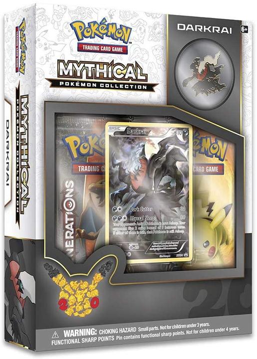 Actual product image Pokémon Mythical Collection Darkrai Box (English, Box Set & Collection)