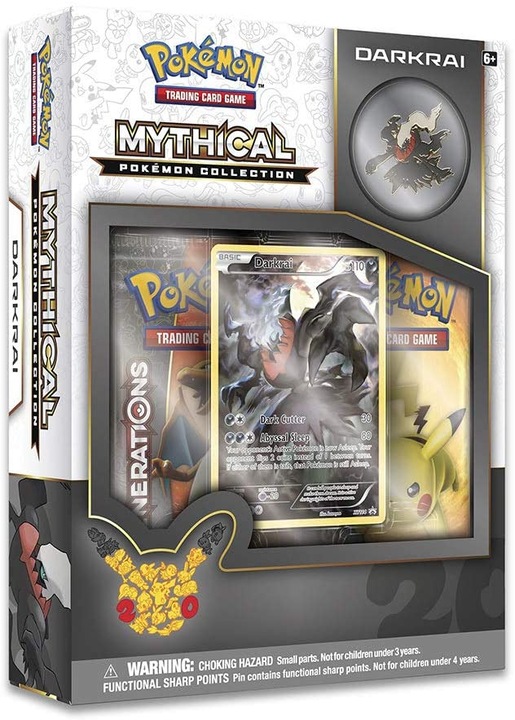 Actual product image Pokémon Mythical Collection Darkrai Box (English, Box Set & Collection)
