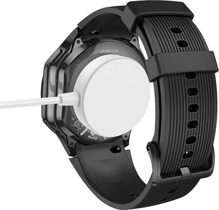 Actual product image Hoco Cable smartwatch charging cable Y24 0,6 m white