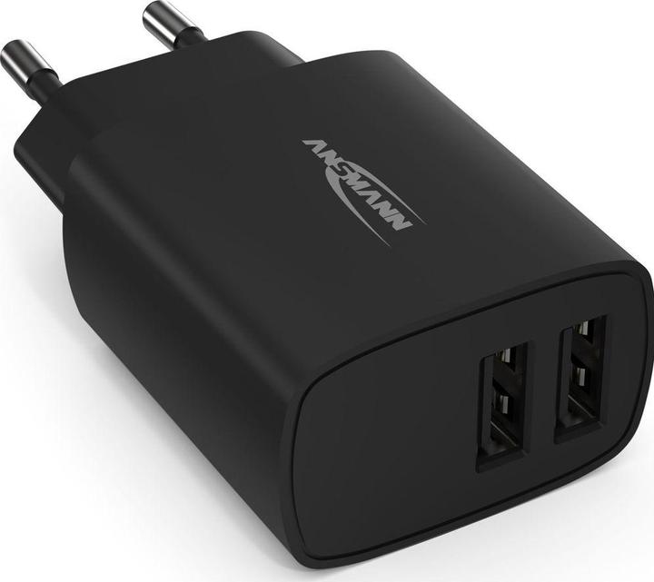 Actual product image Ansmann Home Charger HC212 (12 W, 2 ports)