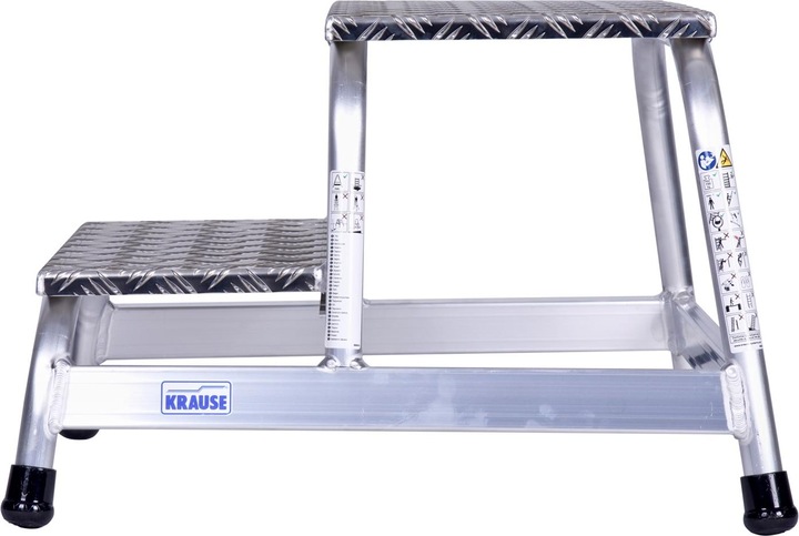 Actual product image Krause 805027 Step stool aluminum (Stile, 68 cm)