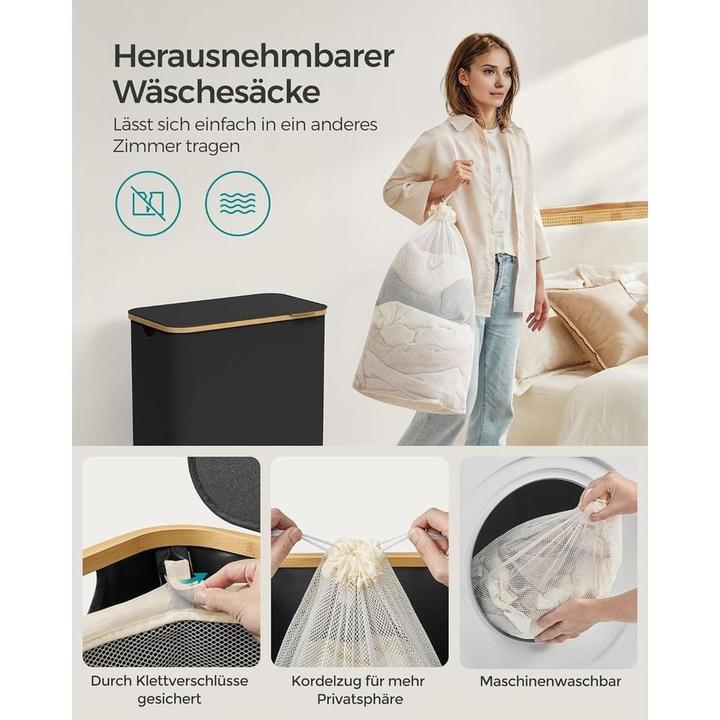 Image du produit Songmics Paniers à linge (65 l)