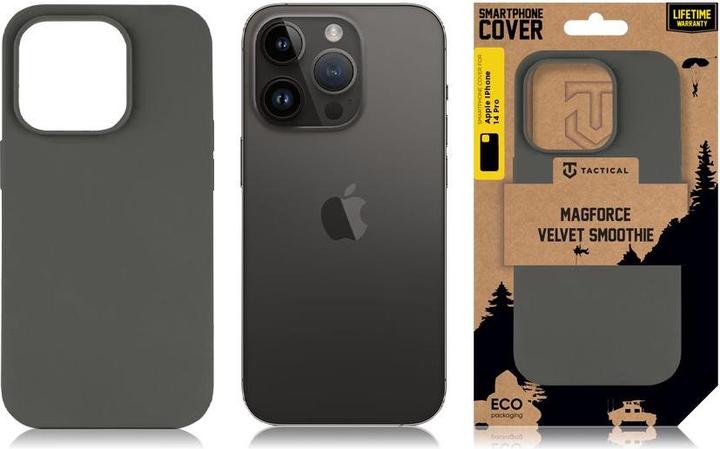 Immagine prodotto Tactical MagForce Cover Smoothie in velluto per Apple iPhone 14 Pro Bazooka (Apple iPhone 14 Pro)