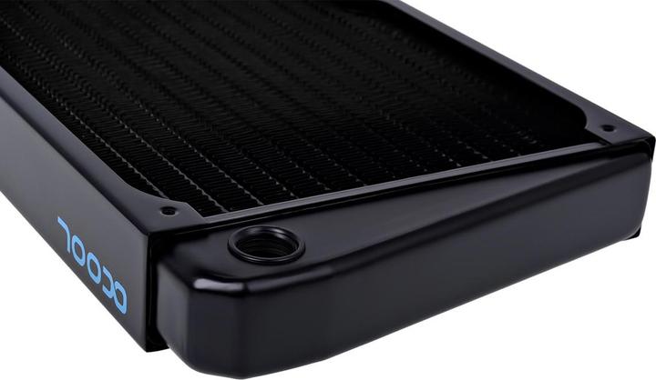 Actual product image Alphacool NexXxoS ST30 Full Copper X-Flow 420mm Radiator (140 mm)