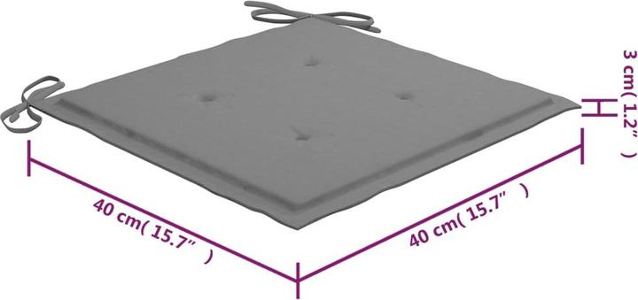 Produktbild vidaXL Gartenstuhl