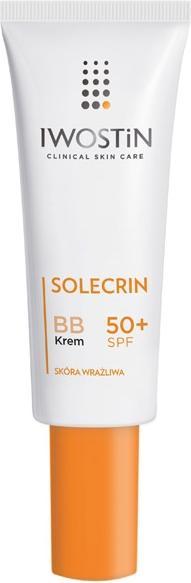 Actual product image Iwostin Folecrin BB SPF50+ 30 ml cream (Suntan cream, SPF 50+, 30 ml)