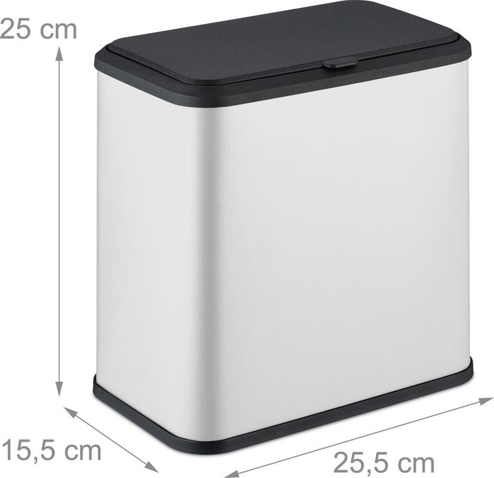 Actual product image Relaxdays Matter Mülleimer 5 L (5 l)