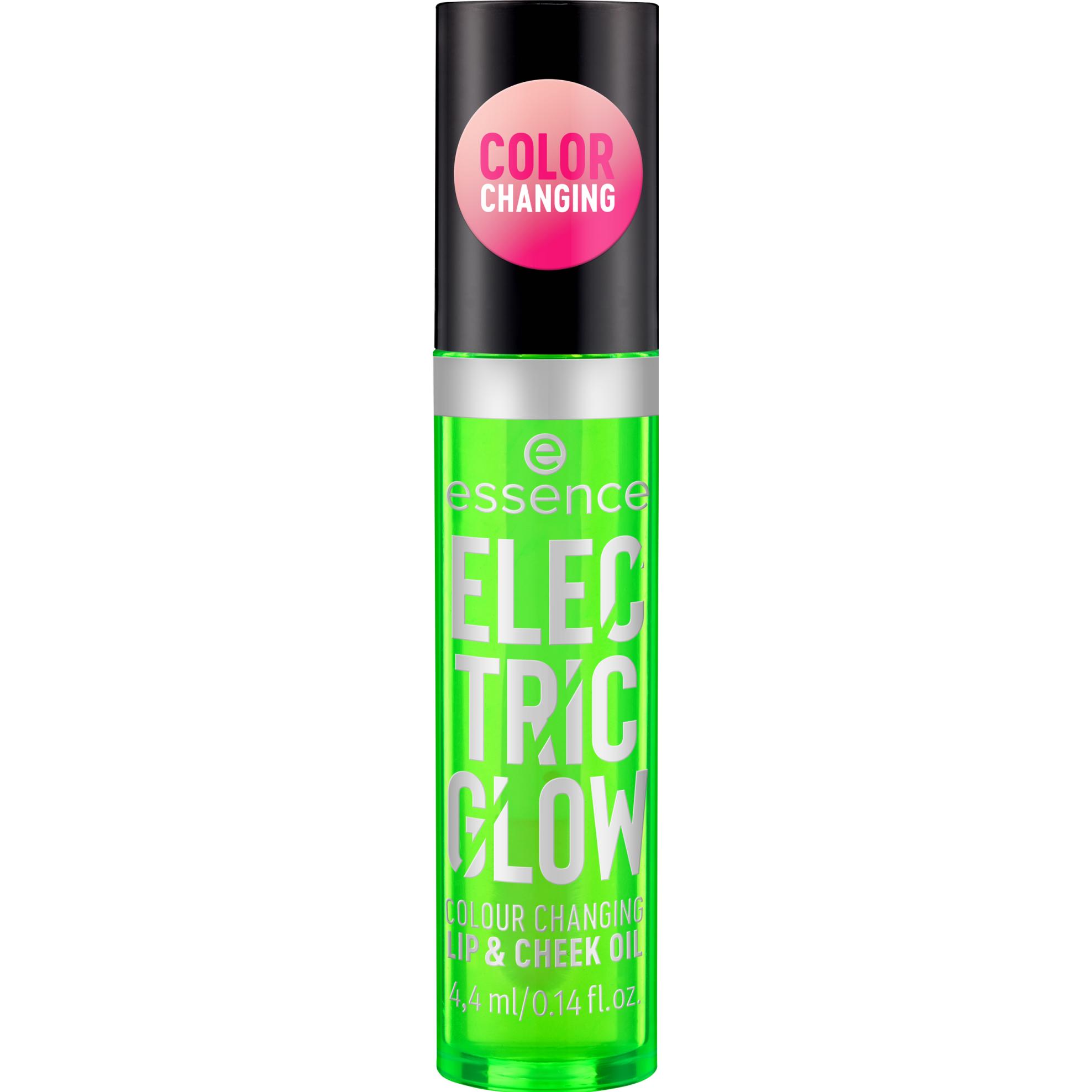 Thumbnail - essence, Lippenstift + Lipgloss, Electric Glow Colour Changing Lip & Cheek Oil (Transparent)