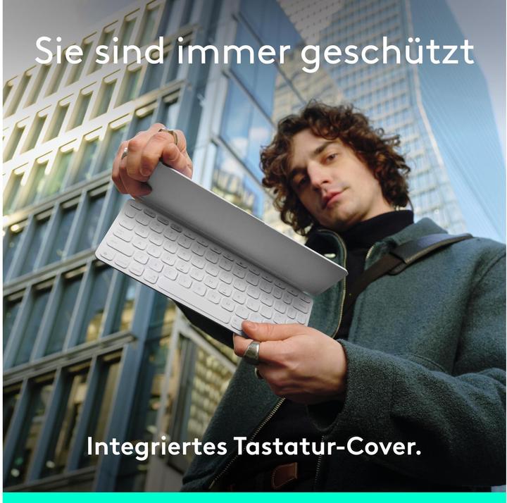 Produktbild Logitech Keys-To-Go 2 for iPad (CH, Kabellos)