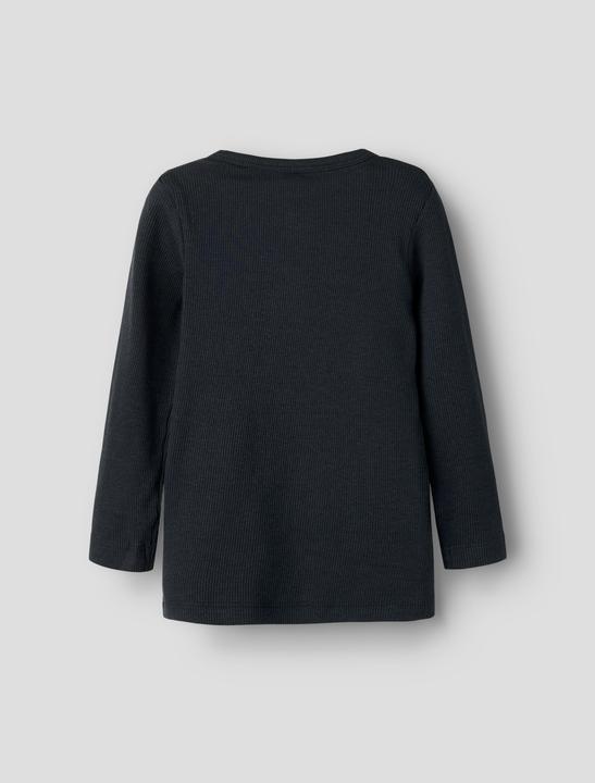 Actual product image Name it Buttoned ribbed top with long sleeves (116)
