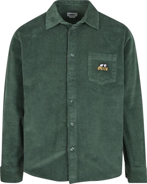 Immagine prodotto Obey Camicia Peter Woven a maniche lunghe (M)