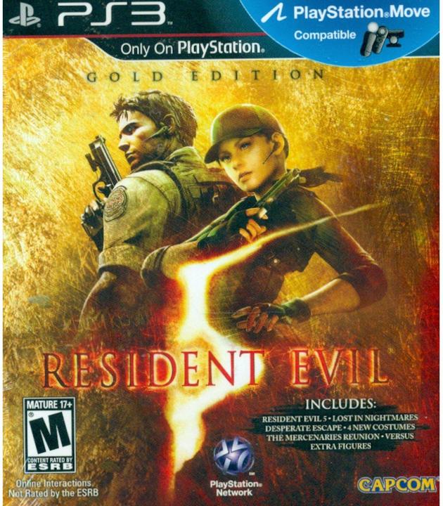Produktbild Capcom Resident Evil 5 Gold, Spanisch (PS3)