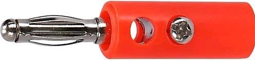 Actual product image EGB 56200R Banana plug 4 mm red 5 pcs.