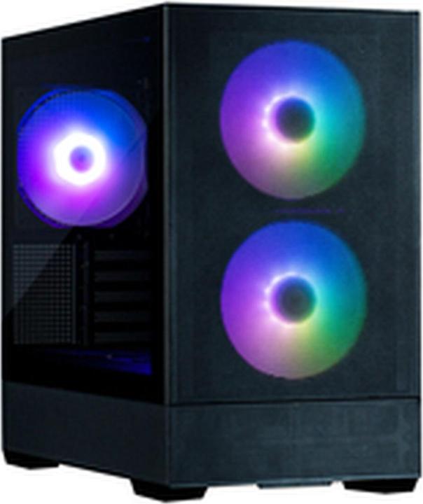 Actual product image Zalman P30 AIR Black, ARGB Fan x3 (Mini-ITX, mATX)