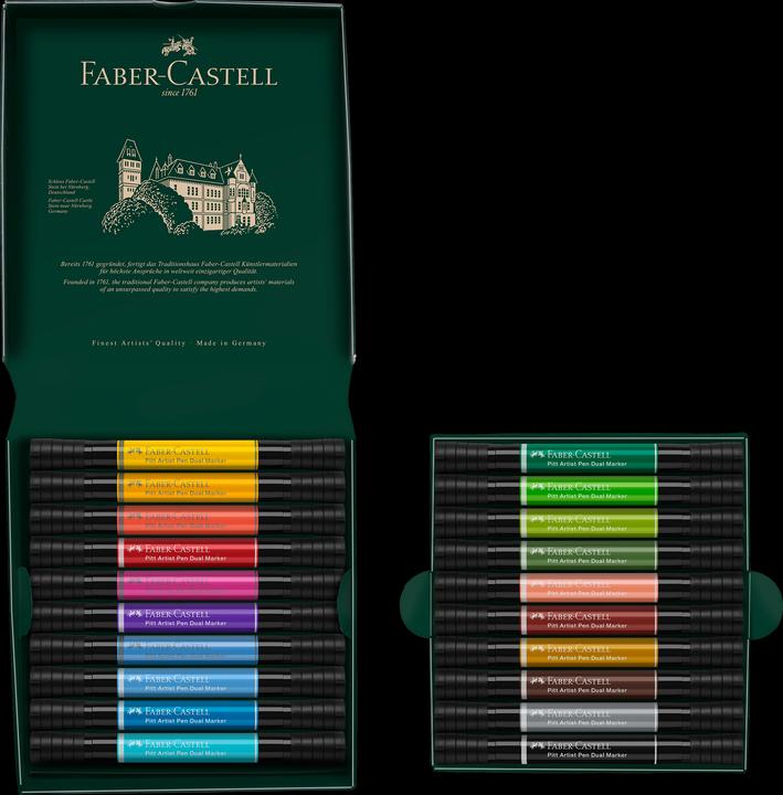 Image du produit Faber-Castell Crayon à encre de Chine (Multicolore, 20 x)