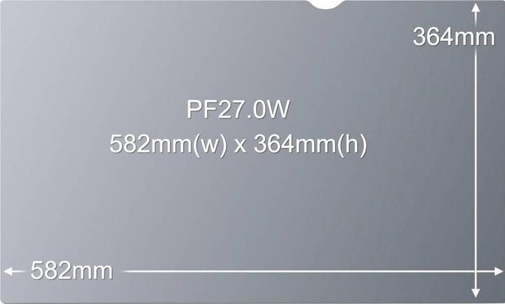 Produktbild 3M Pf270w1b (27", 16 : 10)