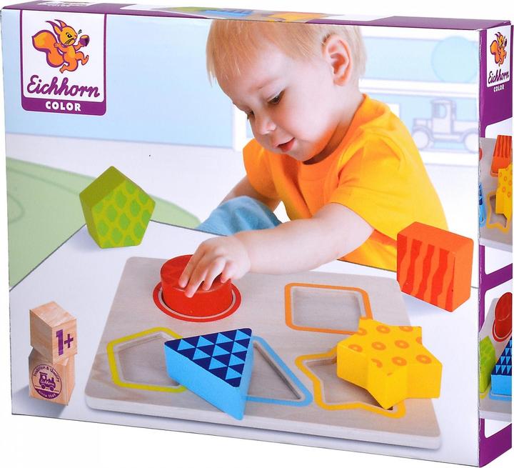 Produktbild Eichhorn Farbpuzzle aus Holz