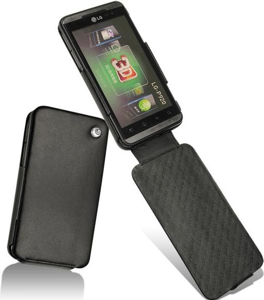 Actual product image Noreve Leather cover vertical (LG Optimus 3D)