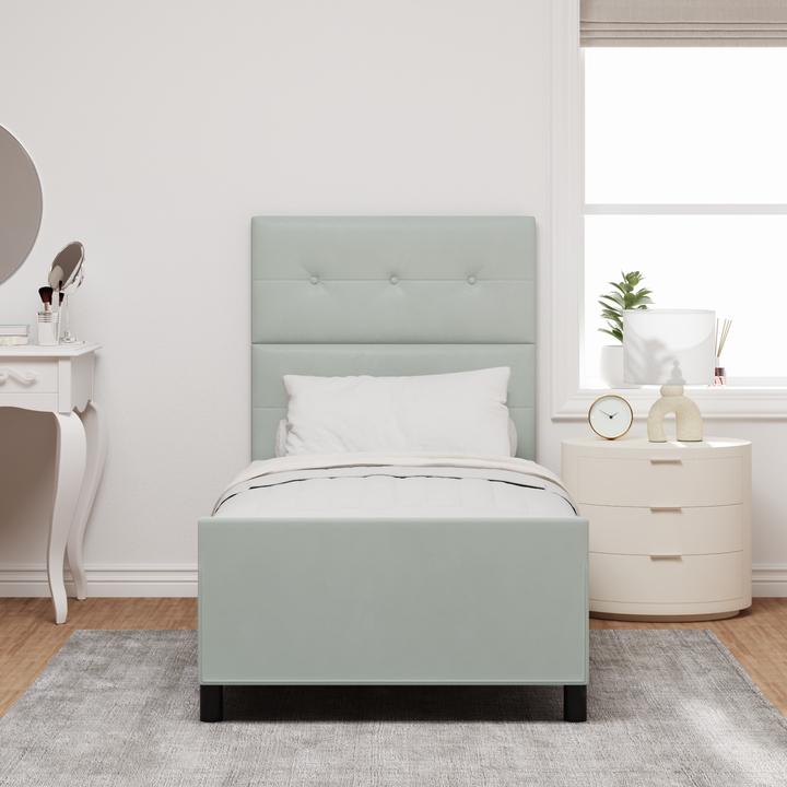Actual product image vidaXL Modernes Bett (100 x 200 cm)
