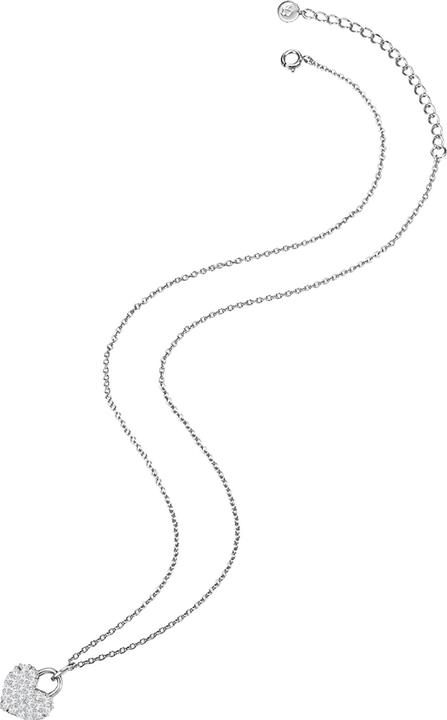 Produktbild Glanzstücke München Damen Herz Sterling Silber Zirkonia silber 40,0 cm Basiskette + 5,0 cm Verlängerun - 23782 (Sterling Silber, 40 - 45 cm)