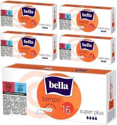 Bella Tampo Premium Comfort Super Plus Tampons, 16 Stück (16 x)