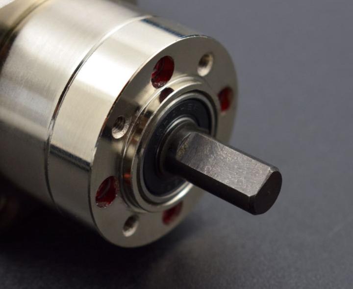 Actual product image DFRobot Stepper motor Nema 17 42x42mm 1.75Nm with planetary gearbox