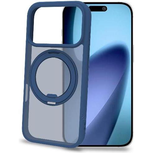 Celly Cover Magnetica Blau mit Ständer für (Apple iPhone 17 Pro), Cover smartphone, Blu