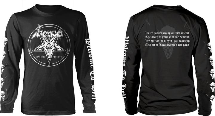 Produktbild Venom Welcome To Hell White Print (Longsleeve) (3XL)