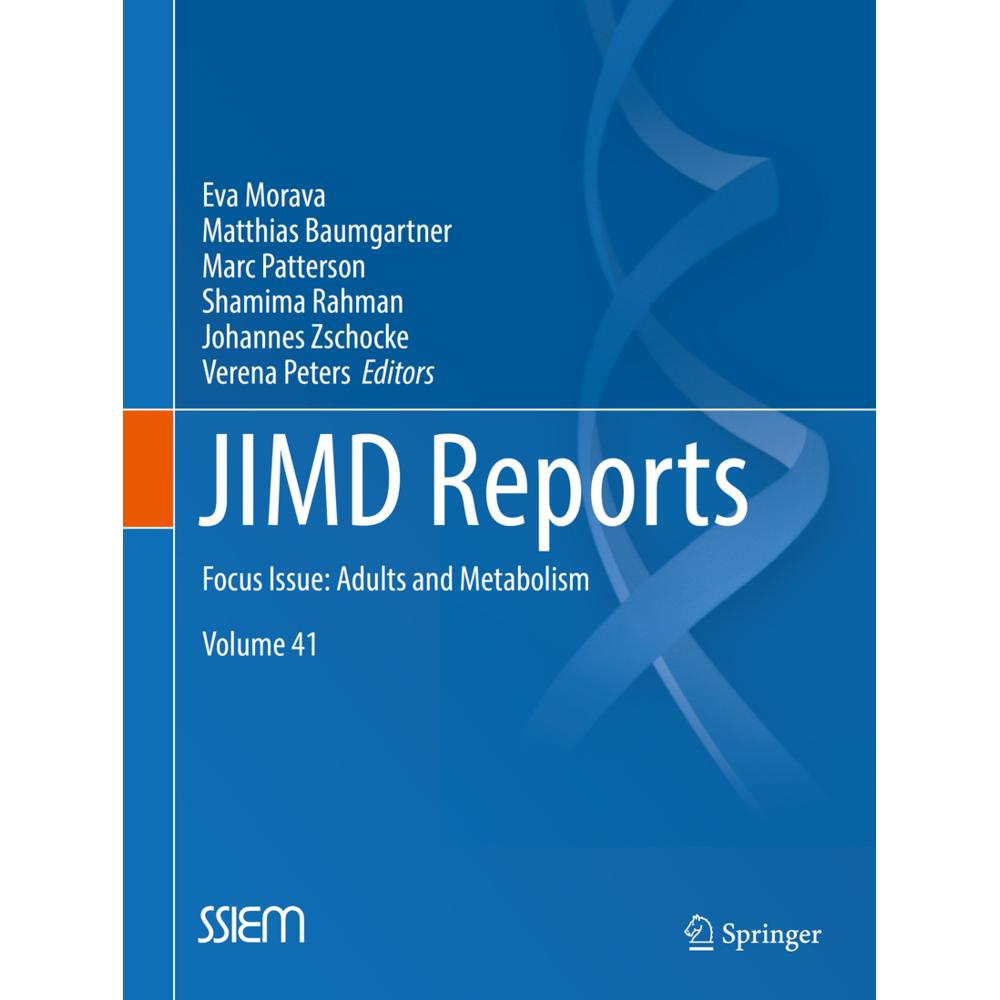JIMD Reports, Volume 41, Fachbücher von Matthias Baumgartner, Johannes Zschocke, Eva Morava, Shamima Rahman, Verena Pete...