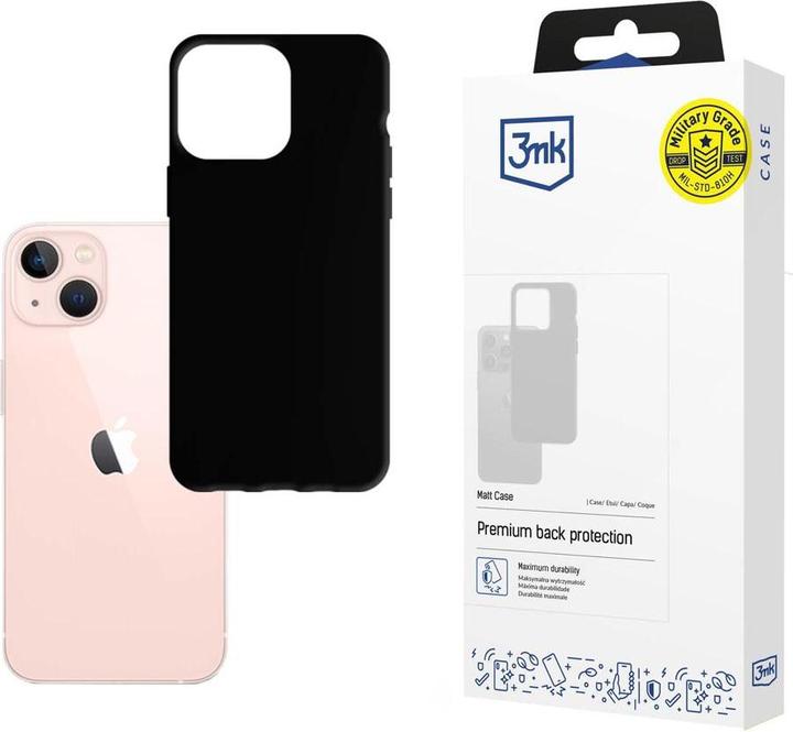 Produktbild 3MK Apple iPhone 14 - Matt Case black (Apple iPhone 14)