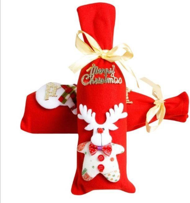 Produktbild MU Classic Weihnachtsverpackung - Weinflaschen Deko