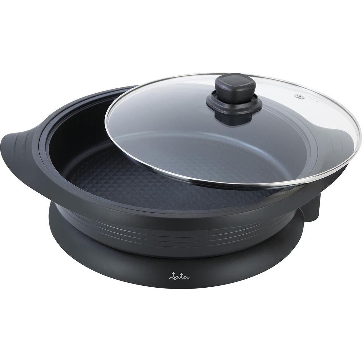 Jata PE640 Ø-34cm, Tischgrill, Weiss