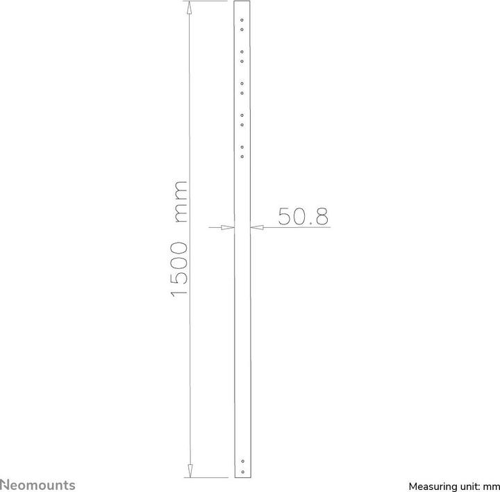 Image du produit Neomounts Fpma-Cp150black (Plafond)