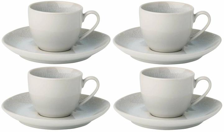 Sola Espressotasse Elements North Organic 90 ml, Hellgrau (90 ml, 4x)