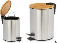 Produktbild Berilo Stahleimer 3l mit Bambusdeckel (3 l)