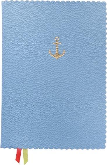 Artebene Notizbuch A5 blau punktkariert