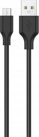 Konrow KCATMPB2 - Micro USB auf Typ A Kabel (2m, Schwarz) - Originalverpackung (2 m)