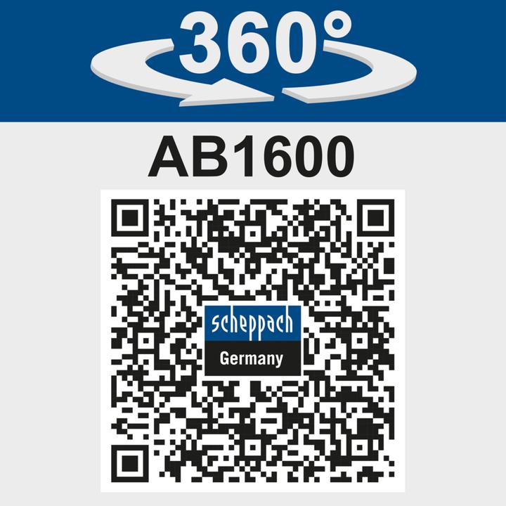 Produktbild Scheppach Elektrische Schatulle AB1600 (Netzbetrieb)