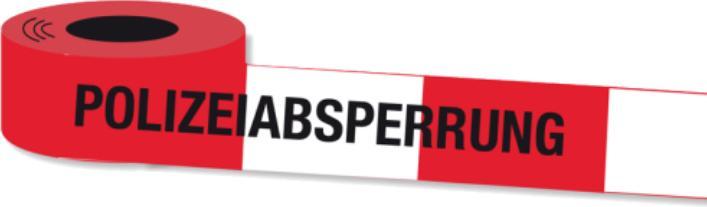 Actual product image DH-Konzept Barrier tape police (1 Piece)