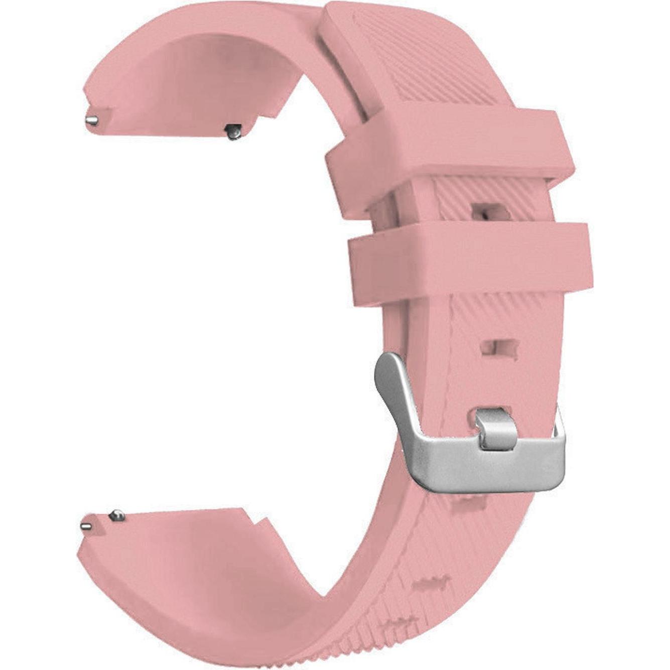 Thumbnail - Cadorabo Armband für Samsung Galaxy Watch (20 mm, TPU, 3, 4), Uhrenarmband, Rosa