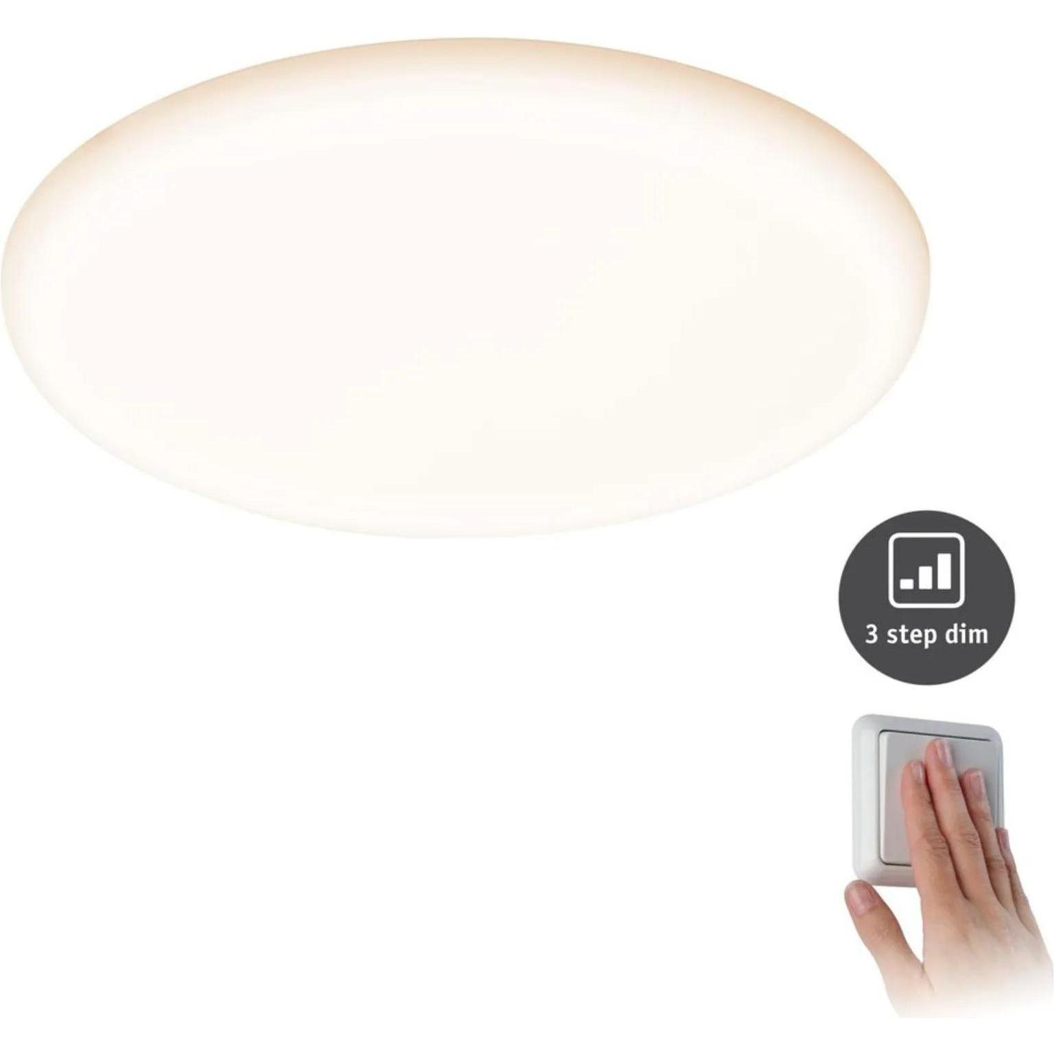 Paulmann, Wandleuchte + Deckenleuchte, Einbaupanel Veluna VariFit (2350 lm)