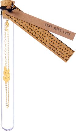 Actual product image Birambi Bracelet Leaf doré