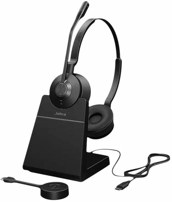 Actual product image Jabra Headset Engage 55 UC Duo USB-C (Wireless, USB-C)