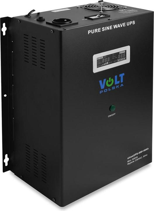 Produktbild Volt Polska SINUS UPS 500 + AKU 40AH (300/500W) NOTSTROMVERSORGUNG (300 VA, 500 W)