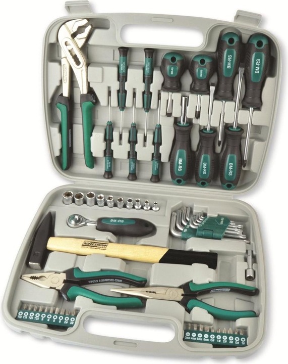 Immagine prodotto Mannesmann Kit di strumenti (57 pezzi)